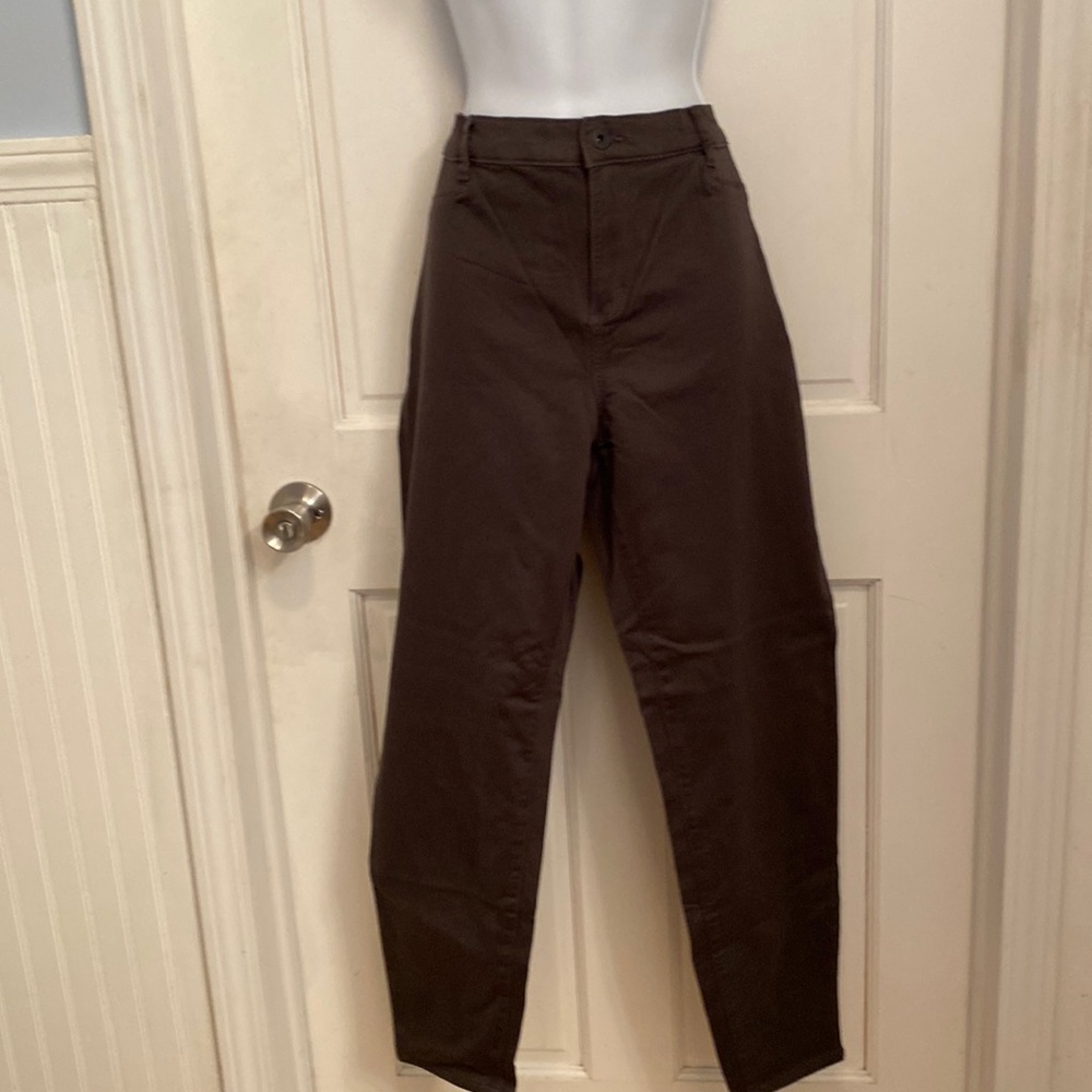 Gap Stretch Skinny Pants Size 16 Dark Green